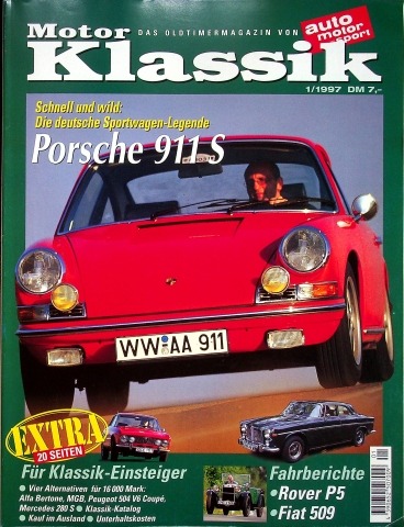 Deckblatt Motor Klassik (01/1997)